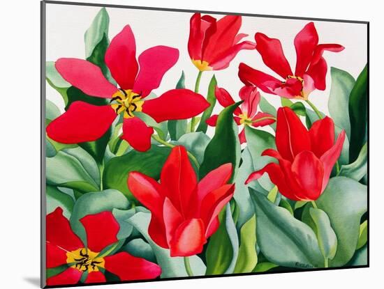 Shakespeare Tulips-Christopher Ryland-Mounted Giclee Print