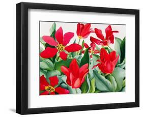 Shakespeare Tulips-Christopher Ryland-Framed Premium Giclee Print