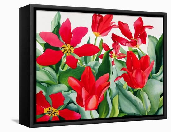 Shakespeare Tulips-Christopher Ryland-Framed Stretched Canvas