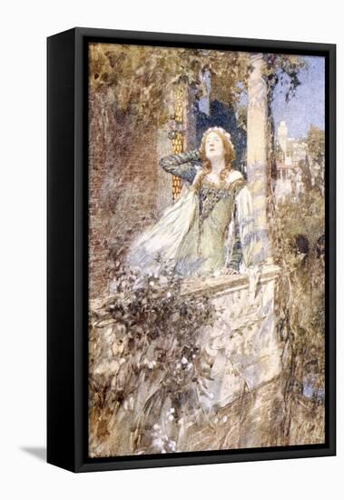 SHAKESPEARE William - Juliet-William Hatherell-Framed Stretched Canvas