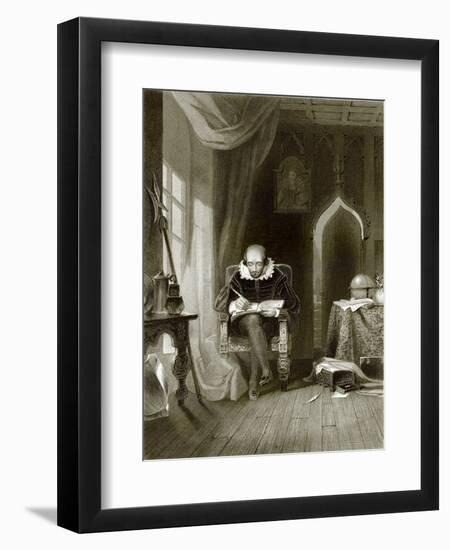 Shakespeare-English-Framed Giclee Print