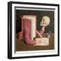 Shakespearean Scholar, 2003-Jonathan Wolstenholme-Framed Giclee Print