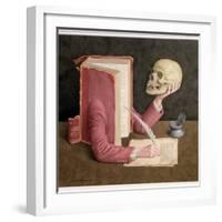 Shakespearean Scholar, 2003-Jonathan Wolstenholme-Framed Giclee Print