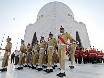 A Contingent of the Cadets of Pakistan Army-Shakil Adil-Premium Photographic Print