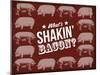 Shakin Bacon-null-Mounted Giclee Print