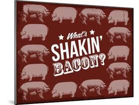 Shakin Bacon-null-Mounted Giclee Print