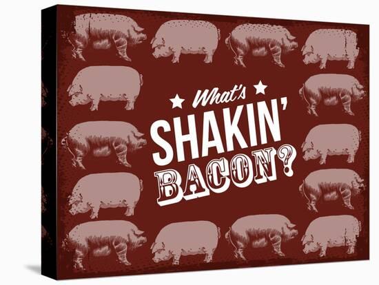 Shakin Bacon-null-Stretched Canvas