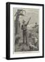 Shakspeare on an Australian Sheep-Run-null-Framed Giclee Print