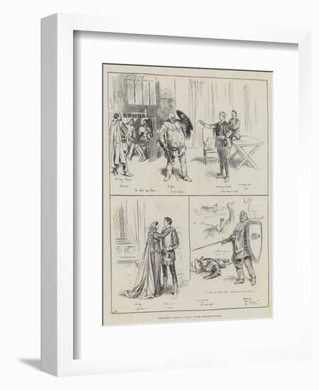 Shakspere's Henry IV, Part I at the Haymarket Theatre-Frederick Pegram-Framed Giclee Print