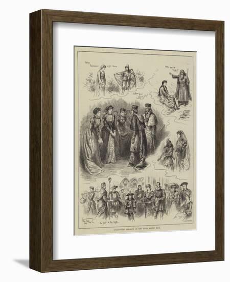 Shaksperian Tableaux at the Royal Albert Hall-John Jellicoe-Framed Giclee Print