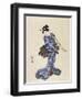 Shakuhachi-Toyokuni-Framed Premium Giclee Print