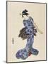 Shakuhachi-Toyokuni-Mounted Premium Giclee Print