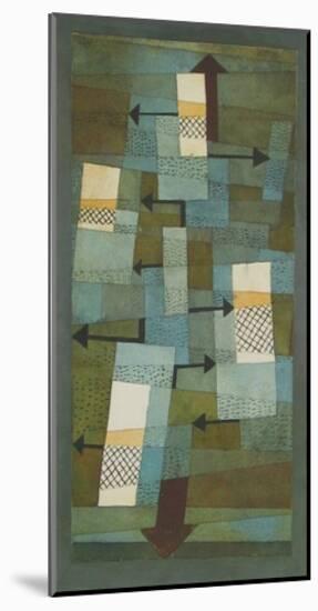 Shaky Balance-Paul Klee-Mounted Art Print