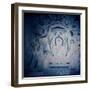 Shakyamuni Buddha, Surrounded by Bodhisattvas and Aspareses, Nanbeichao II Period, 501-580 AD-null-Framed Giclee Print