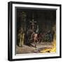 Shalako Ceremonial, a Night Ritual Ceremony of Masque Dances and Songs, with Blessing of Houses And-null-Framed Giclee Print