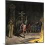 Shalako Ceremonial, a Night Ritual Ceremony of Masque Dances and Songs, with Blessing of Houses And-null-Mounted Giclee Print