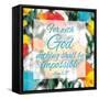 Shall Be Impossible-Jace Grey-Framed Stretched Canvas
