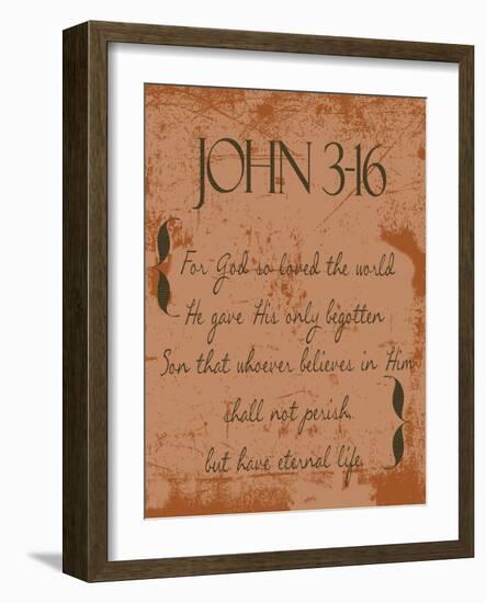 Shall Not Perish Spice C1-Taylor Greene-Framed Art Print