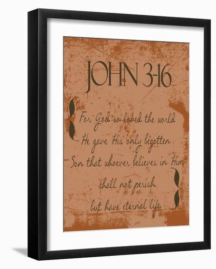 Shall Not Perish Spice C1-Taylor Greene-Framed Art Print