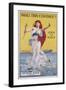 Shall This Continue? Join the Navy Recruitment Poster-null-Framed Giclee Print