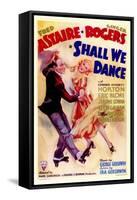 Shall We Dance, 1937-null-Framed Stretched Canvas