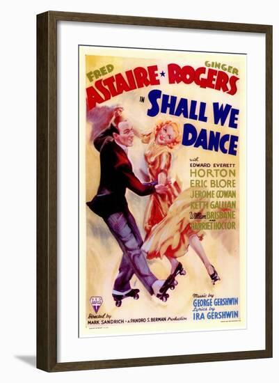 Shall We Dance, 1937-null-Framed Art Print