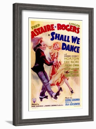 Shall We Dance, 1937-null-Framed Art Print