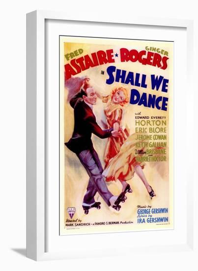 Shall We Dance, 1937-null-Framed Art Print