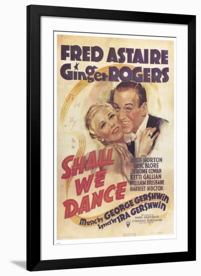 Shall We Dance, 1937-null-Framed Art Print