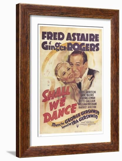 Shall We Dance, 1937-null-Framed Art Print