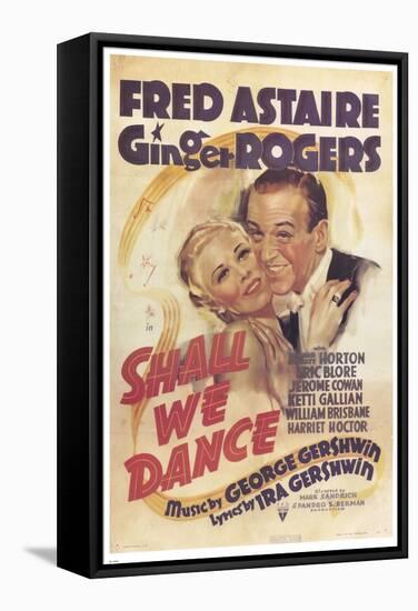 Shall We Dance, 1937-null-Framed Stretched Canvas