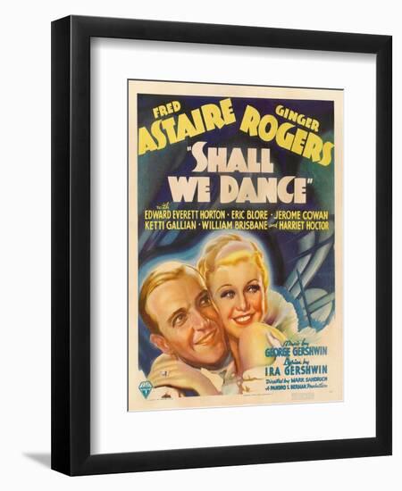 Shall We Dance, 1937-null-Framed Giclee Print