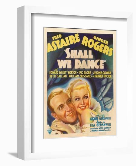 Shall We Dance, 1937-null-Framed Giclee Print