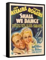 Shall We Dance, 1937-null-Framed Stretched Canvas