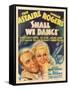 Shall We Dance, 1937-null-Framed Stretched Canvas