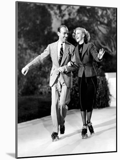 Shall We Dance, Fred Astaire, Ginger Rogers, 1937-null-Mounted Photo