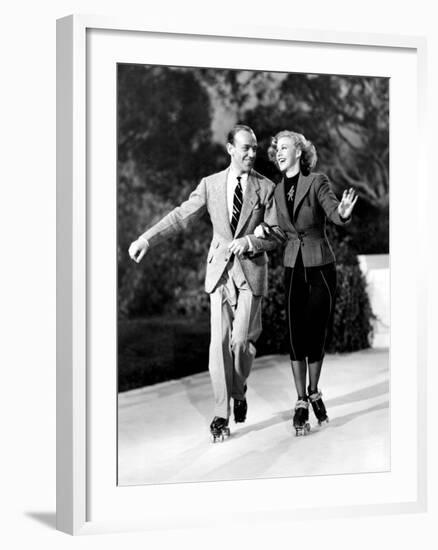 Shall We Dance, Fred Astaire, Ginger Rogers, 1937-null-Framed Photo