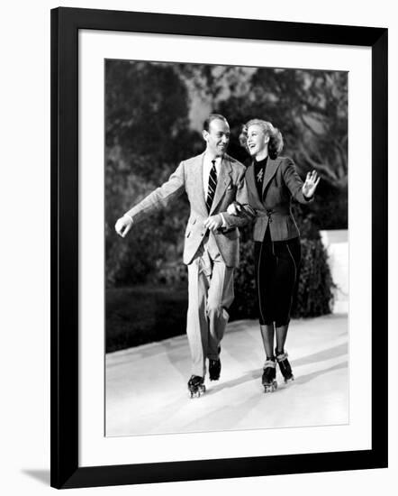 Shall We Dance, Fred Astaire, Ginger Rogers, 1937-null-Framed Photo