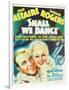 Shall We Dance?, Fred Astaire, Ginger Rogers, 1937-null-Framed Art Print