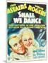 Shall We Dance?, Fred Astaire, Ginger Rogers, 1937-null-Mounted Art Print
