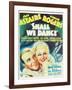 Shall We Dance?, Fred Astaire, Ginger Rogers, 1937-null-Framed Art Print