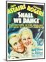 Shall We Dance?, Fred Astaire, Ginger Rogers, 1937-null-Mounted Art Print