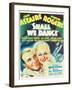 Shall We Dance?, Fred Astaire, Ginger Rogers, 1937-null-Framed Art Print