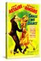 Shall We Dance?, Fred Astaire, Ginger Rogers on Midget Window Card, 1937-null-Stretched Canvas