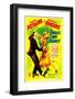 Shall We Dance?, Fred Astaire, Ginger Rogers on Midget Window Card, 1937-null-Framed Photo