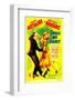 Shall We Dance?, Fred Astaire, Ginger Rogers on Midget Window Card, 1937-null-Framed Photo