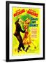 Shall We Dance?, Fred Astaire, Ginger Rogers on Midget Window Card, 1937-null-Framed Photo