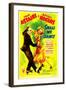 Shall We Dance?, Fred Astaire, Ginger Rogers on Midget Window Card, 1937-null-Framed Photo