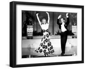 Shall We Dance, Ginger Rogers, Fred Astaire, 1937-null-Framed Photo