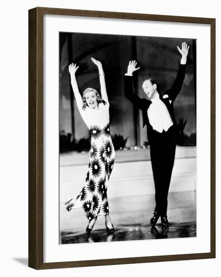 Shall We Dance, Ginger Rogers, Fred Astaire, 1937-null-Framed Photo